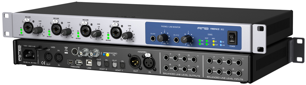 Rme Fireface 802 - Interface de audio USB - Variation 2