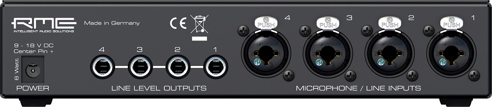 Rme Quad Mic 2 - Preamplificador - Variation 3