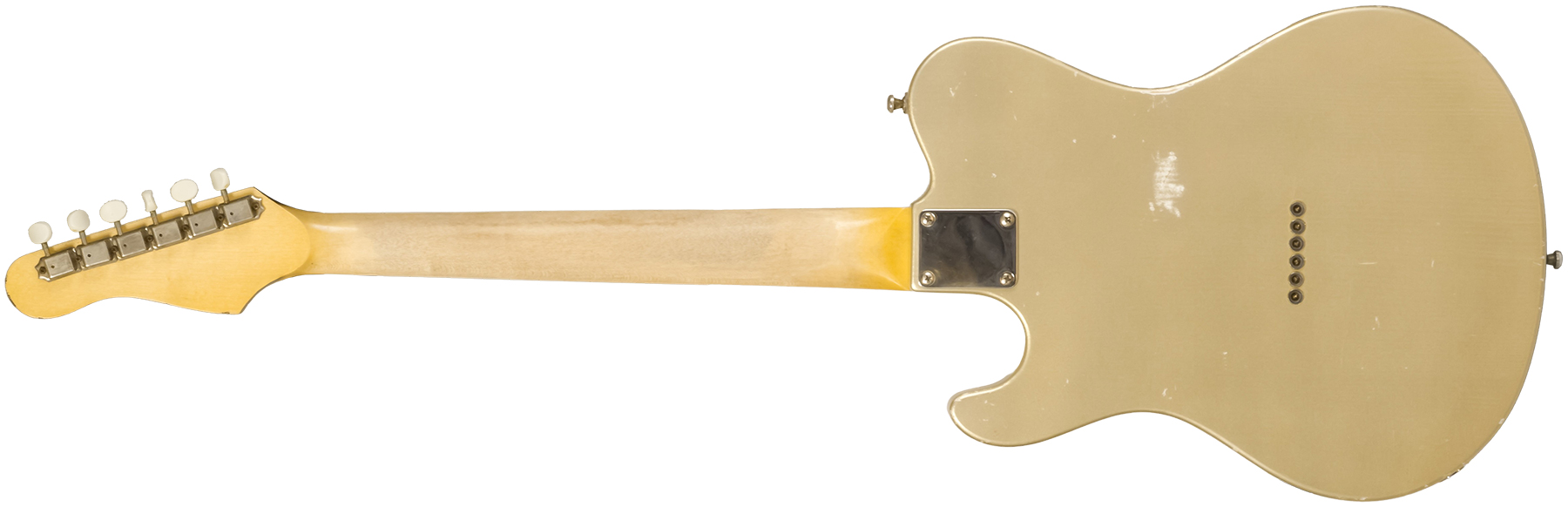 Roadrunner Federal Mod T Hs Ht Rw #23114 - Shoreline Gold Soft Distress - Guitarra electrica retro rock - Variation 1