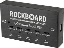 Rockboard ISO Power Block V6+ (9/12/15/18VDC)