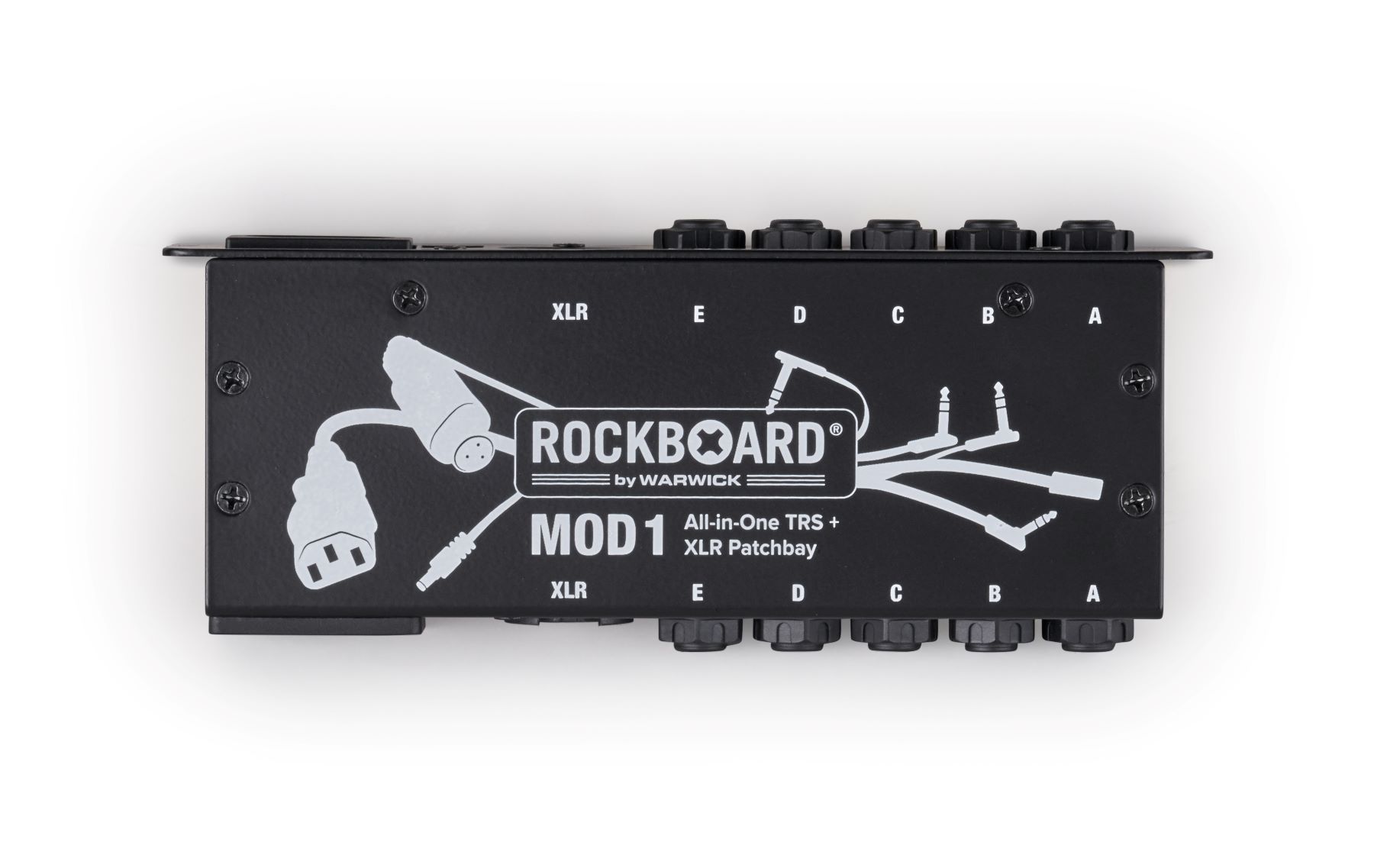 Rockboard Mod 1 - Patchbay Avec Ts/trs & Xlr - Mas accesorios para efectos - Variation 1
