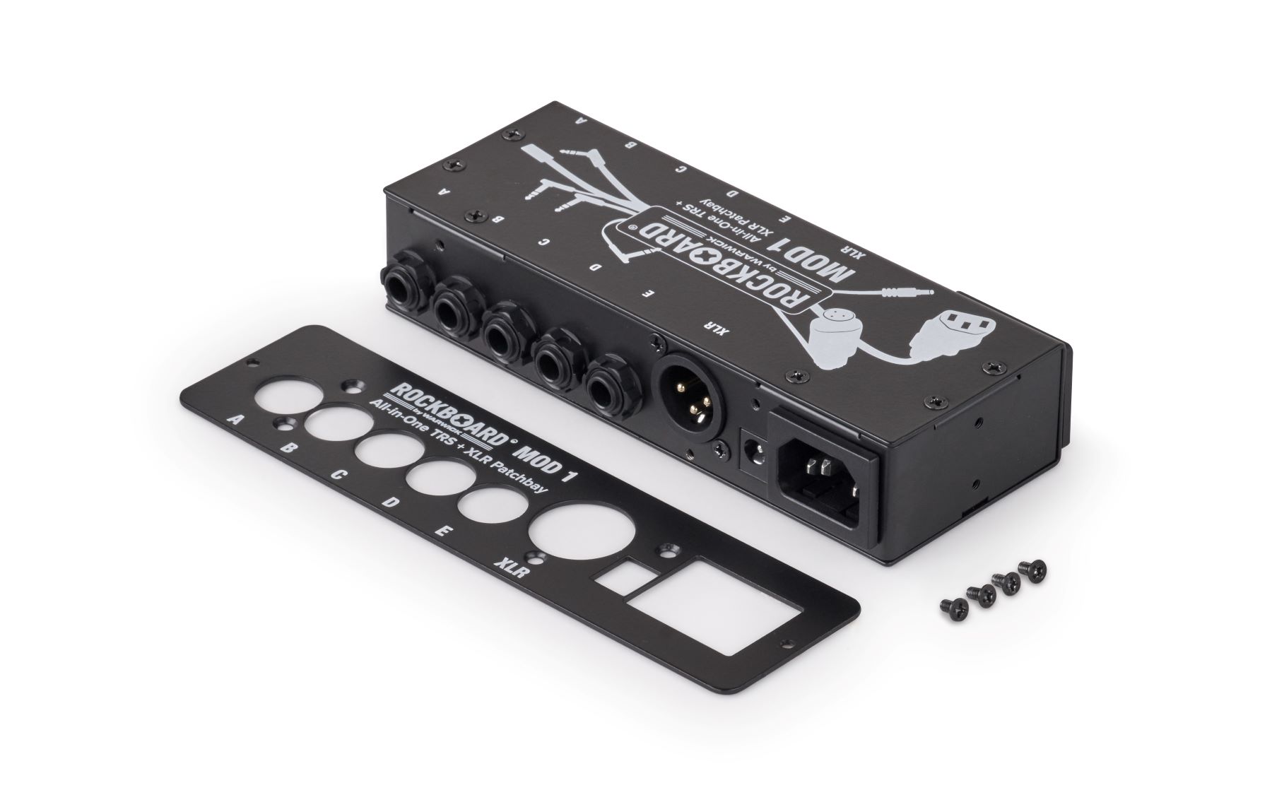 Rockboard Mod 1 - Patchbay Avec Ts/trs & Xlr - Mas accesorios para efectos - Variation 3