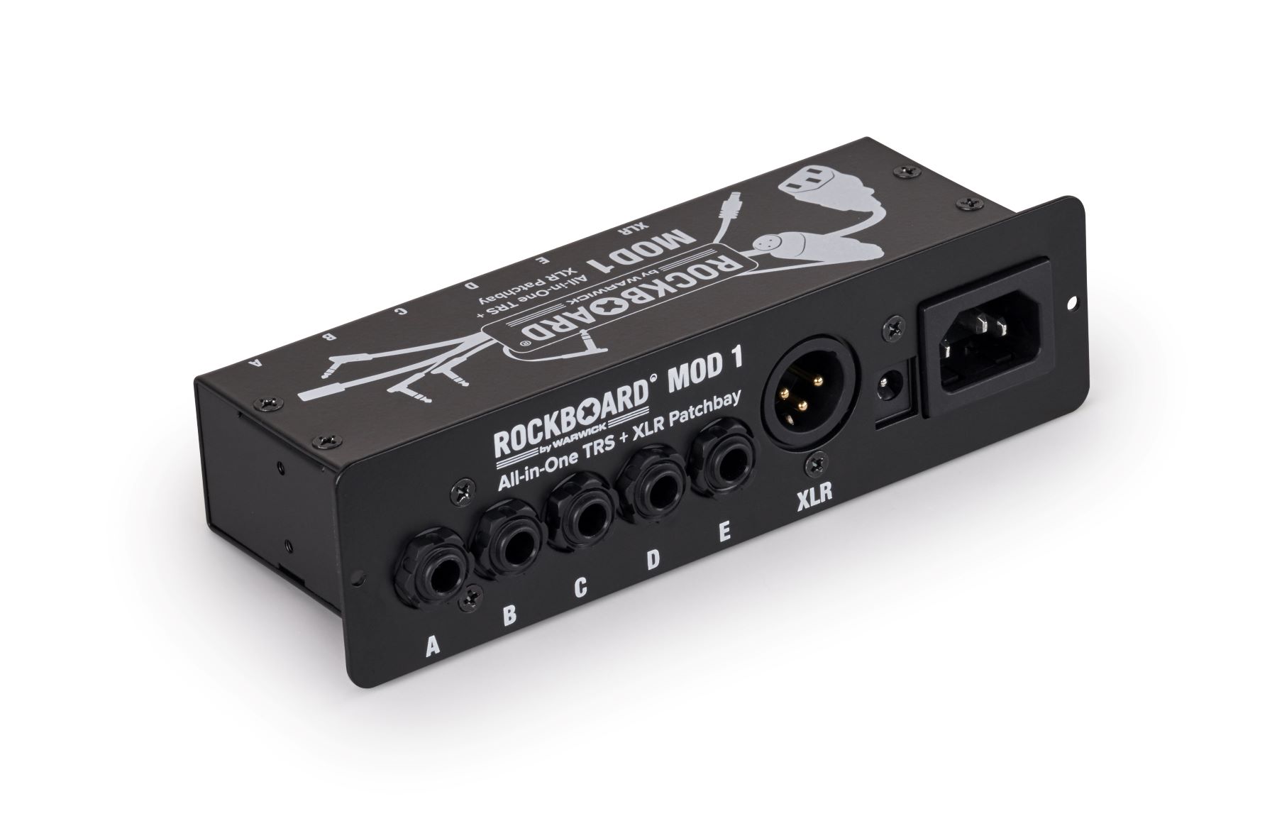 Rockboard Mod 1 - Patchbay Avec Ts/trs & Xlr - Mas accesorios para efectos - Variation 6