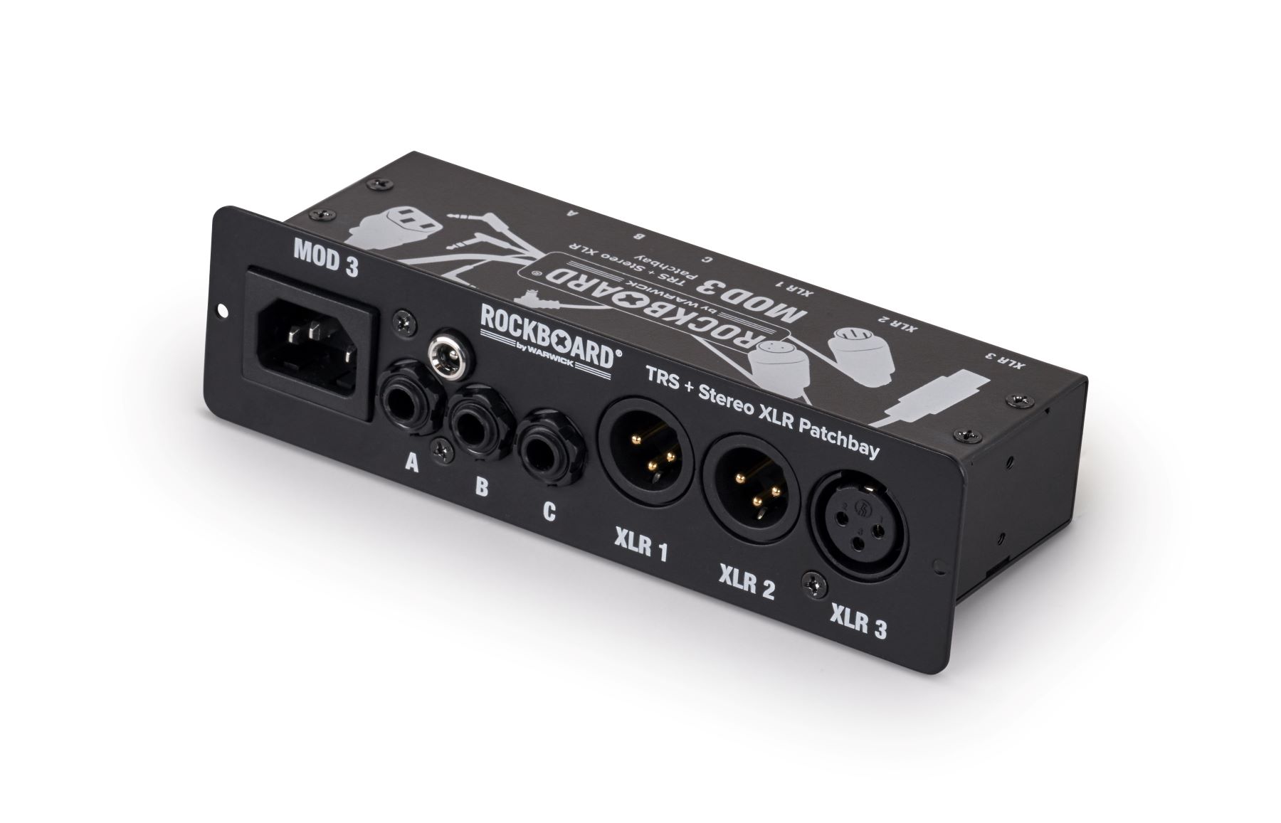 Rockboard Mod 3 - Patchbay Avec Xlr & Trs For Vocalists - Mas accesorios para efectos - Variation 1