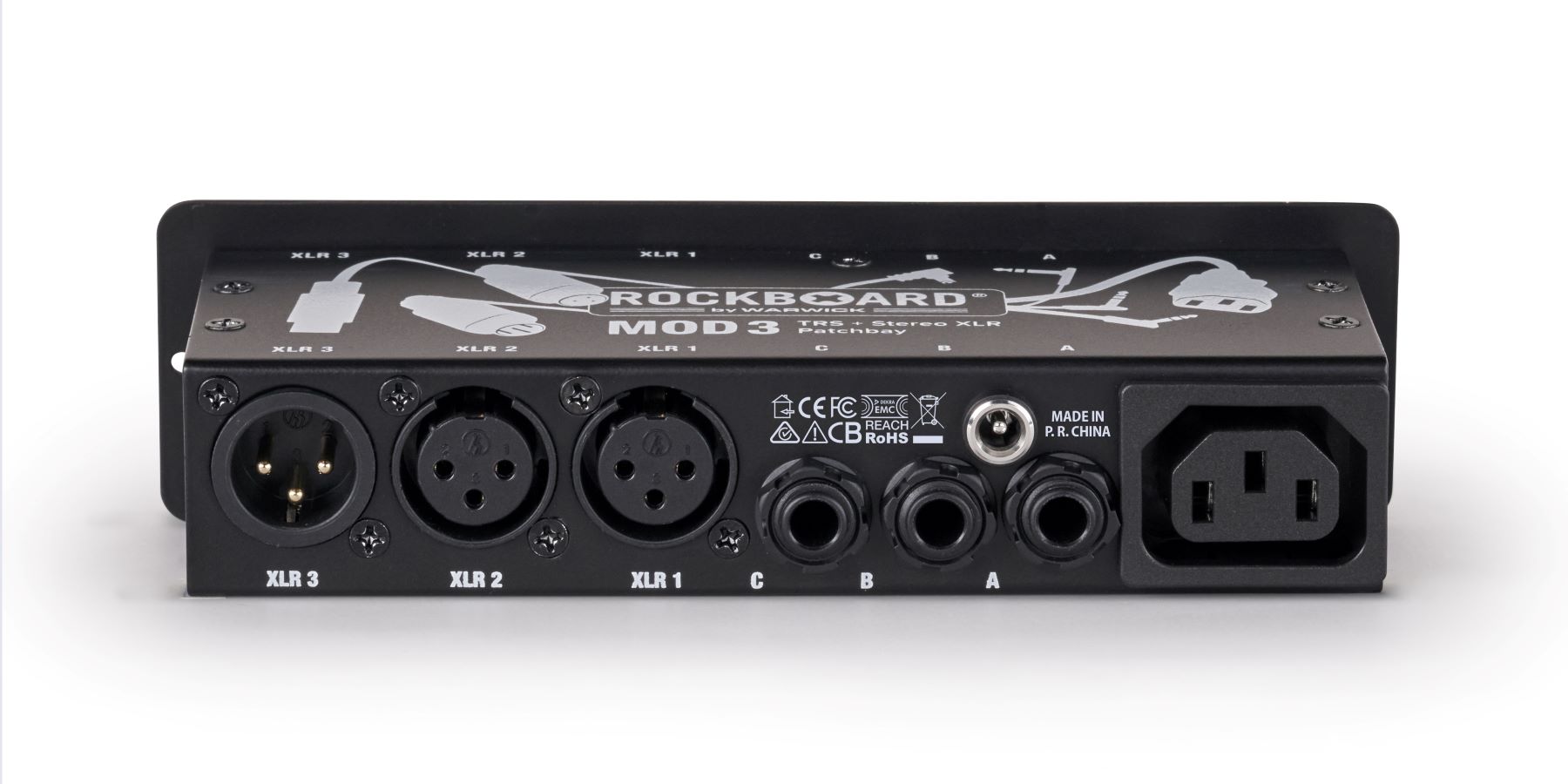 Rockboard Mod 3 - Patchbay Avec Xlr & Trs For Vocalists - Mas accesorios para efectos - Variation 3