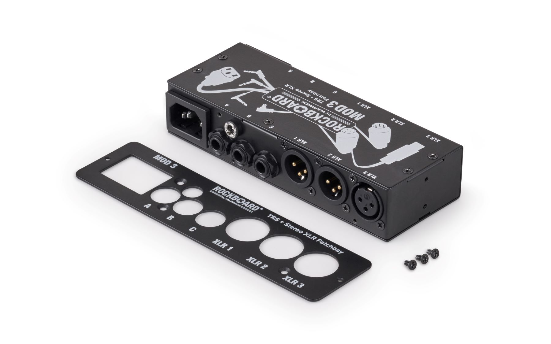 Rockboard Mod 3 - Patchbay Avec Xlr & Trs For Vocalists - Mas accesorios para efectos - Variation 5