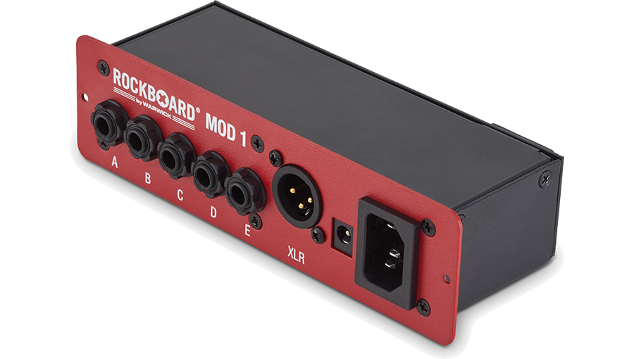 Mas accesorios para efectos Rockboard PATCHBAY 5 JACK + 1 XLR MINI MODULE 1