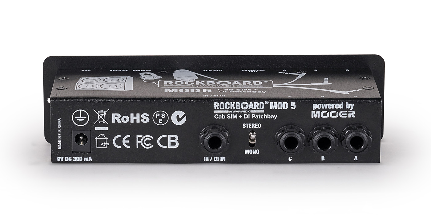 Rockboard Patchbay Avec Cab Et Di Module 5 - Mas accesorios para efectos - Variation 1