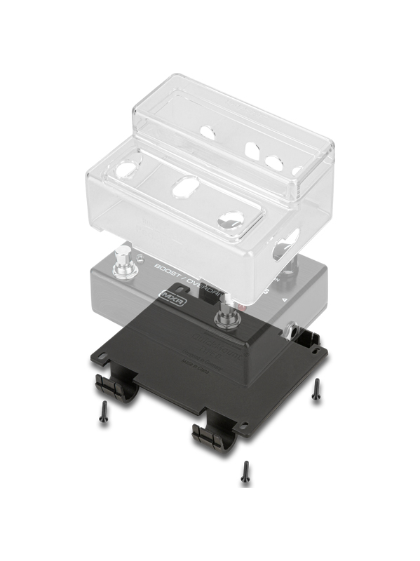 Rockboard Pedalsafe Et Quickmount Type D1 Pour PÉdale Large Une RangÉe De Knob (mxr, Keeley, Electro Harmonix) - Mas accesorios para efectos - Variati
