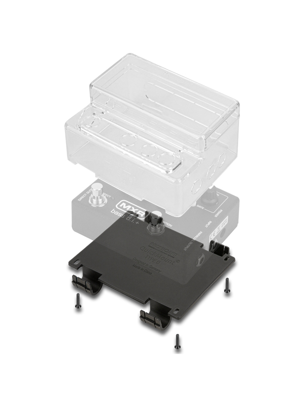 Rockboard Pedalsafe Et Quickmount Type D2 Pour PÉdale Large Une RangÉe De Knob (mxr, Keeley, Electro Harmonix) - Mas accesorios para efectos - Variati