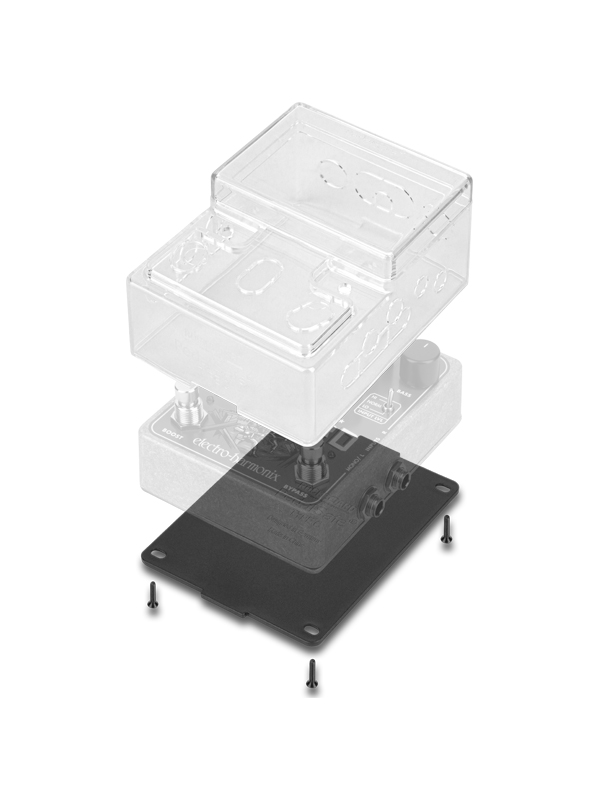 Rockboard Pedalsafe Type C Pour PÉdale Verticalement Large (mxr, Keeley, Jhs, Earthquacker) - Mas accesorios para efectos - Variation 4