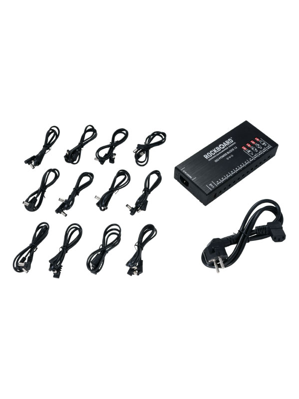 Rockboard Power Block Iso V12 Iec, 9 À 18v, 100/230 Volt - Fuente de alimentación para pedale - Variation 1