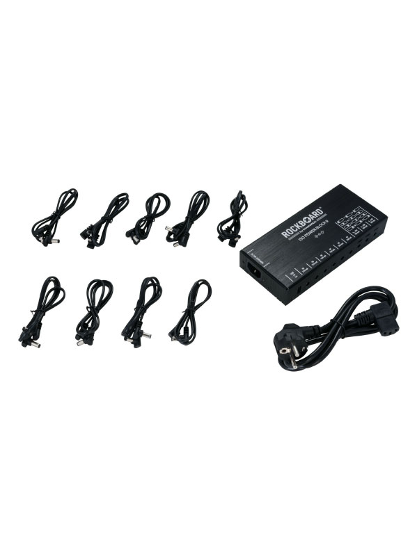 Rockboard Power Block Iso V9 Iec, 9 À 18v, 100/230 Volt - Fuente de alimentación para pedale - Variation 1