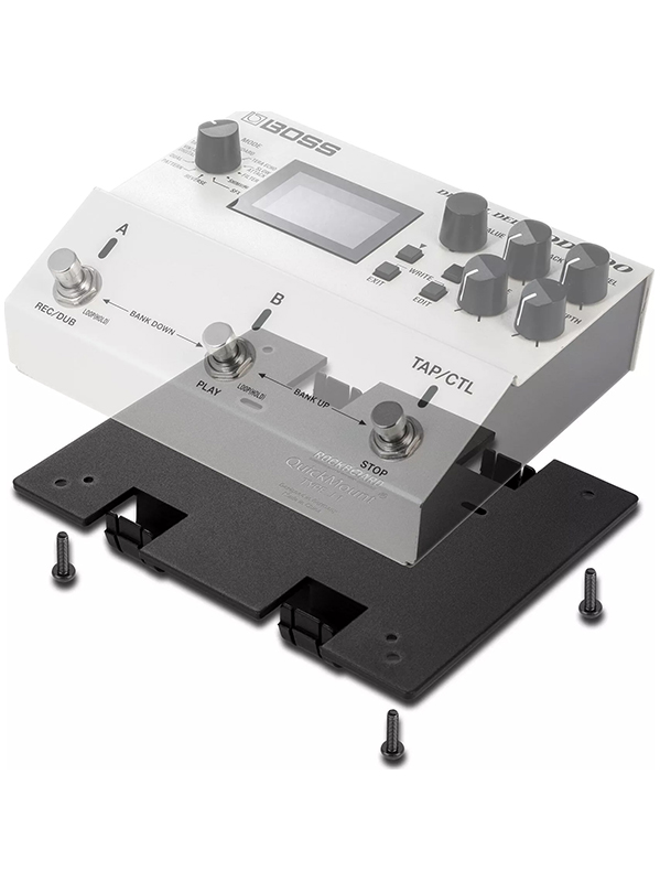 Rockboard Quickmount Type J1 Pour PÉdale Boss Dd-500, Md-500, Rc-500, Rv-500, Strymon Big Sky, Mobius,timeline - Mas accesorios para efectos - Variati