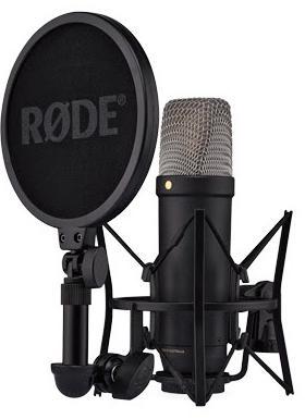 Pack de micrófonos con soporte Rode NT1 GEN 5 (noir)