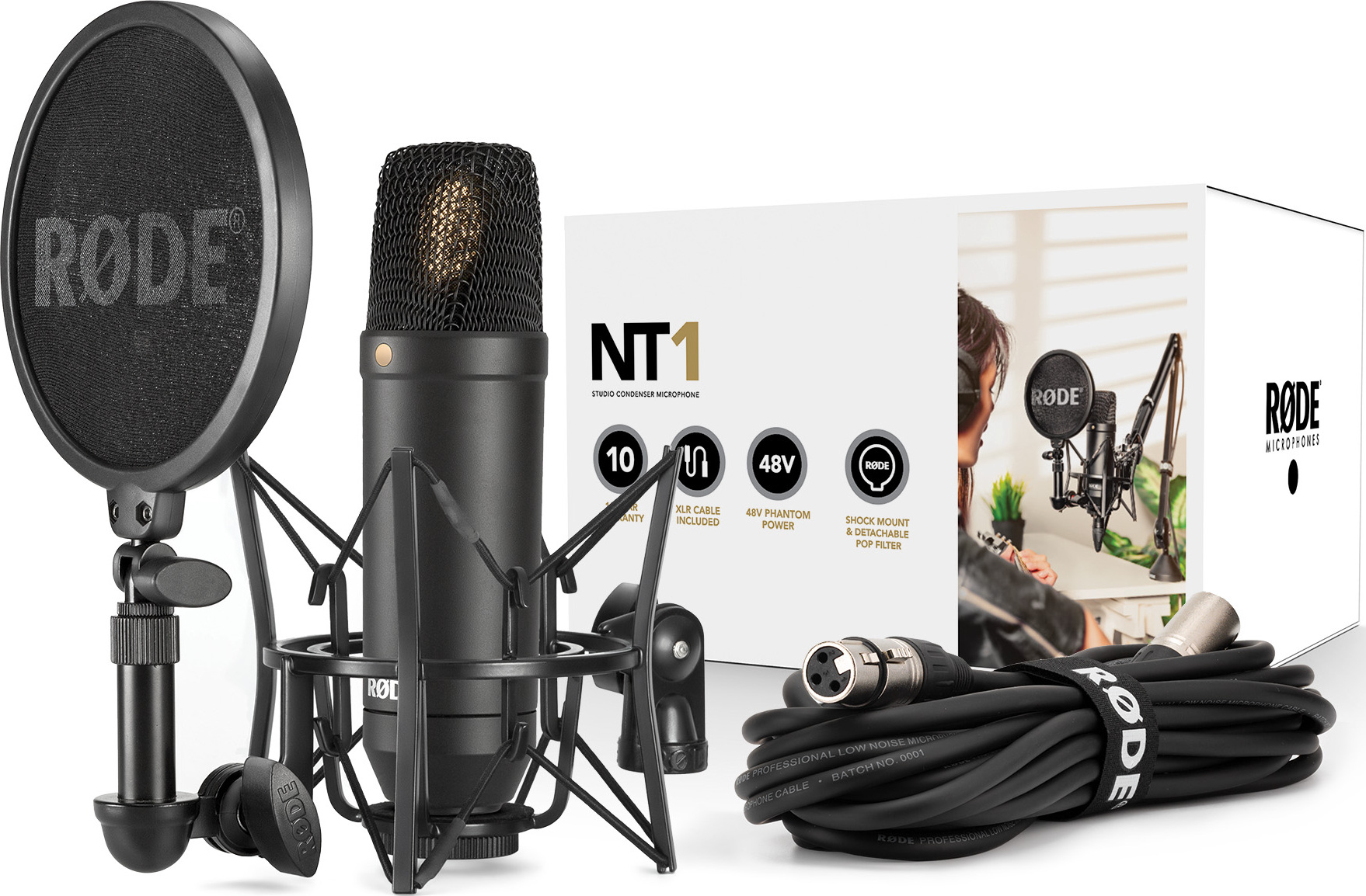 Rode Nt1 Kit - Pack de micrófonos con soporte - Main picture