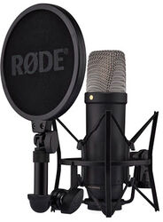 Pack de micrófonos con soporte Rode NT1 GEN 5 (noir)