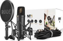Pack de micrófonos con soporte Rode NT1 Kit