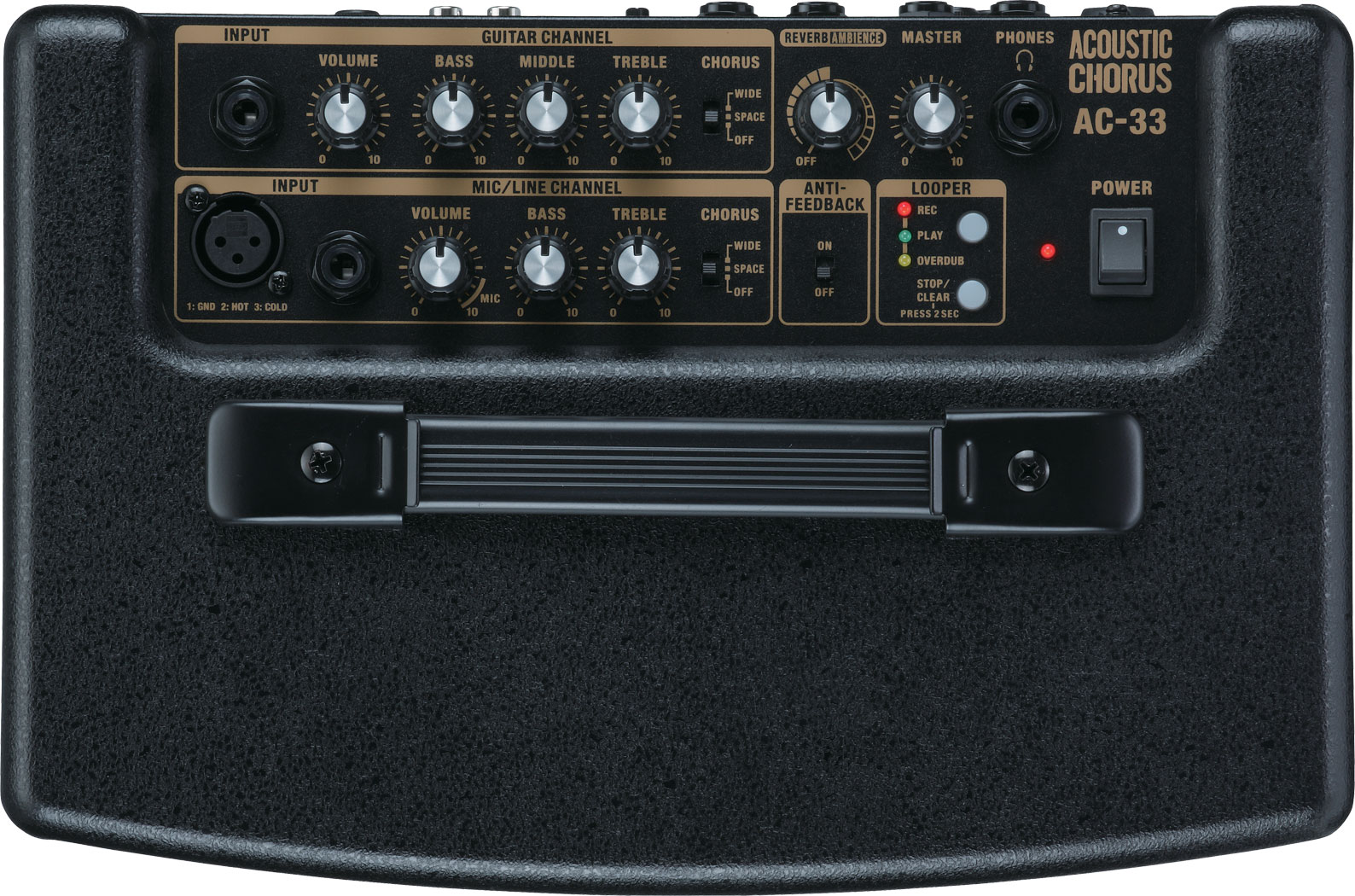 Roland Ac-33 Black - Combo amplificador acústico - Variation 1