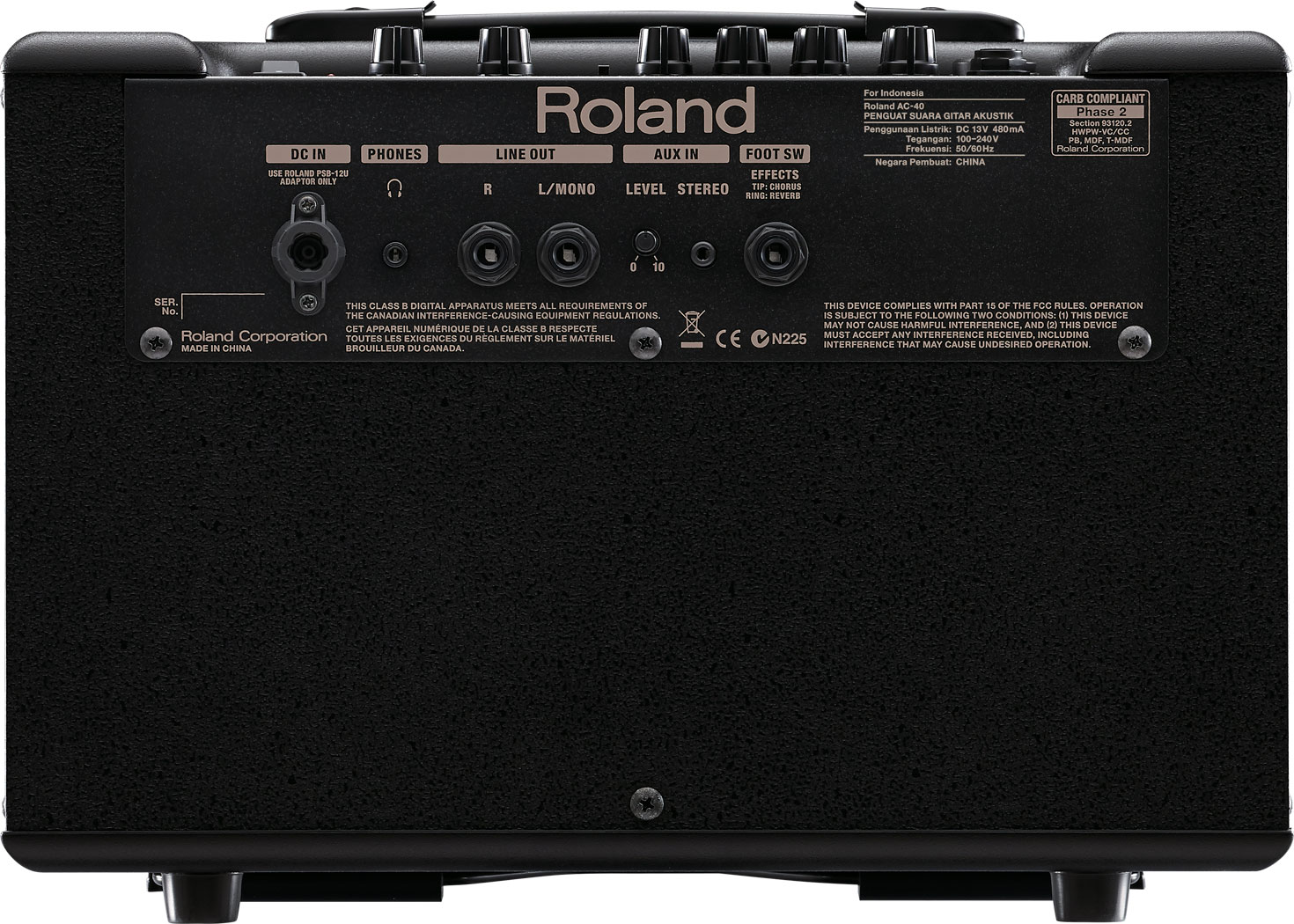 Roland Ac-40 Black - Combo amplificador acústico - Variation 6