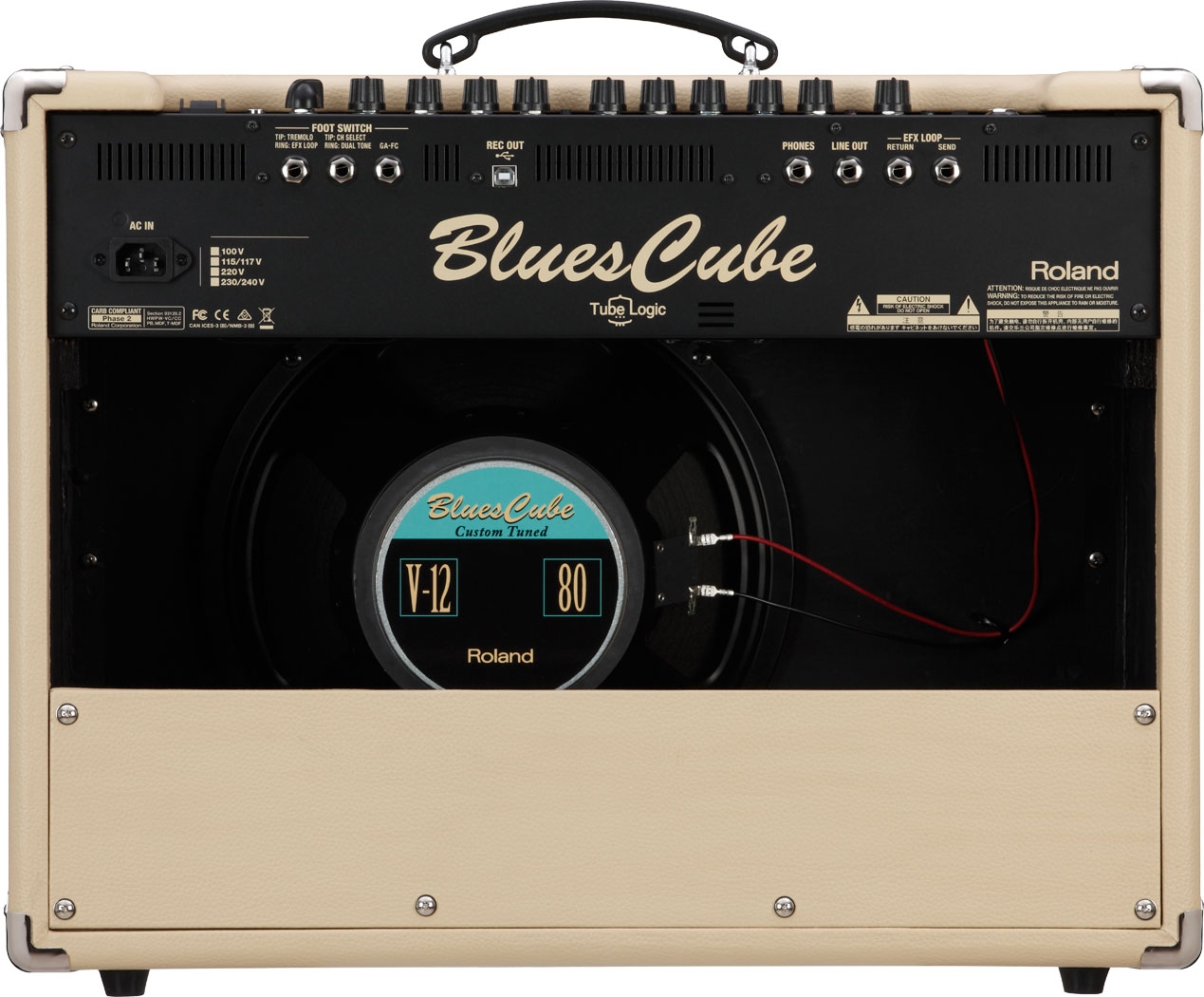 Roland Blues Cube Artist 80w 1x12 White 2014 - Combo amplificador para guitarra eléctrica - Variation 2