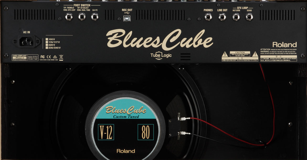 Roland Blues Cube Artist 80w 1x12 Black - Combo amplificador para guitarra eléctrica - Variation 1