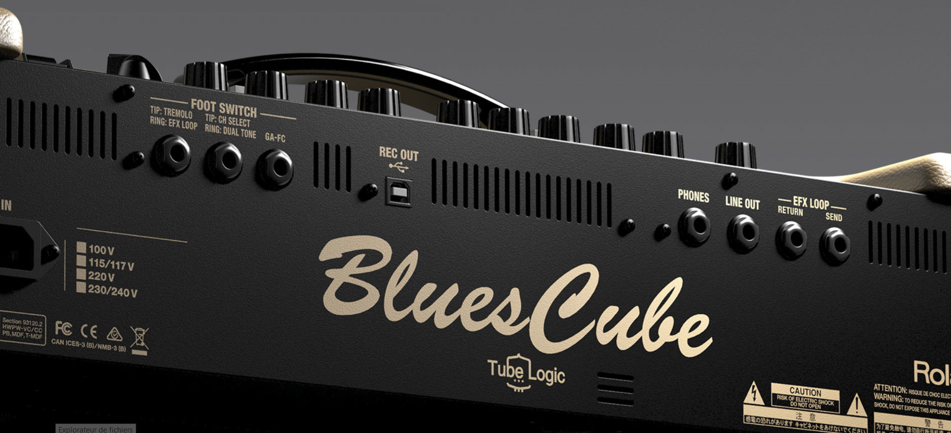 Roland Blues Cube Artist 80w 1x12 Blonde - Combo amplificador para guitarra eléctrica - Variation 3