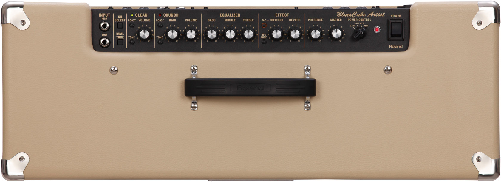 Roland Blues Cube Artist 85w 2x12 Blonde - Combo amplificador para guitarra eléctrica - Variation 2