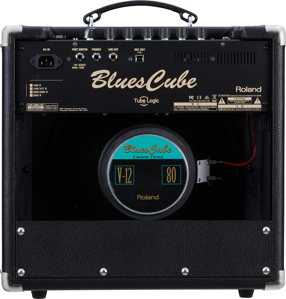 Roland Blues Cube Hot 30w 1x12 Black - Combo amplificador para guitarra eléctrica - Variation 2