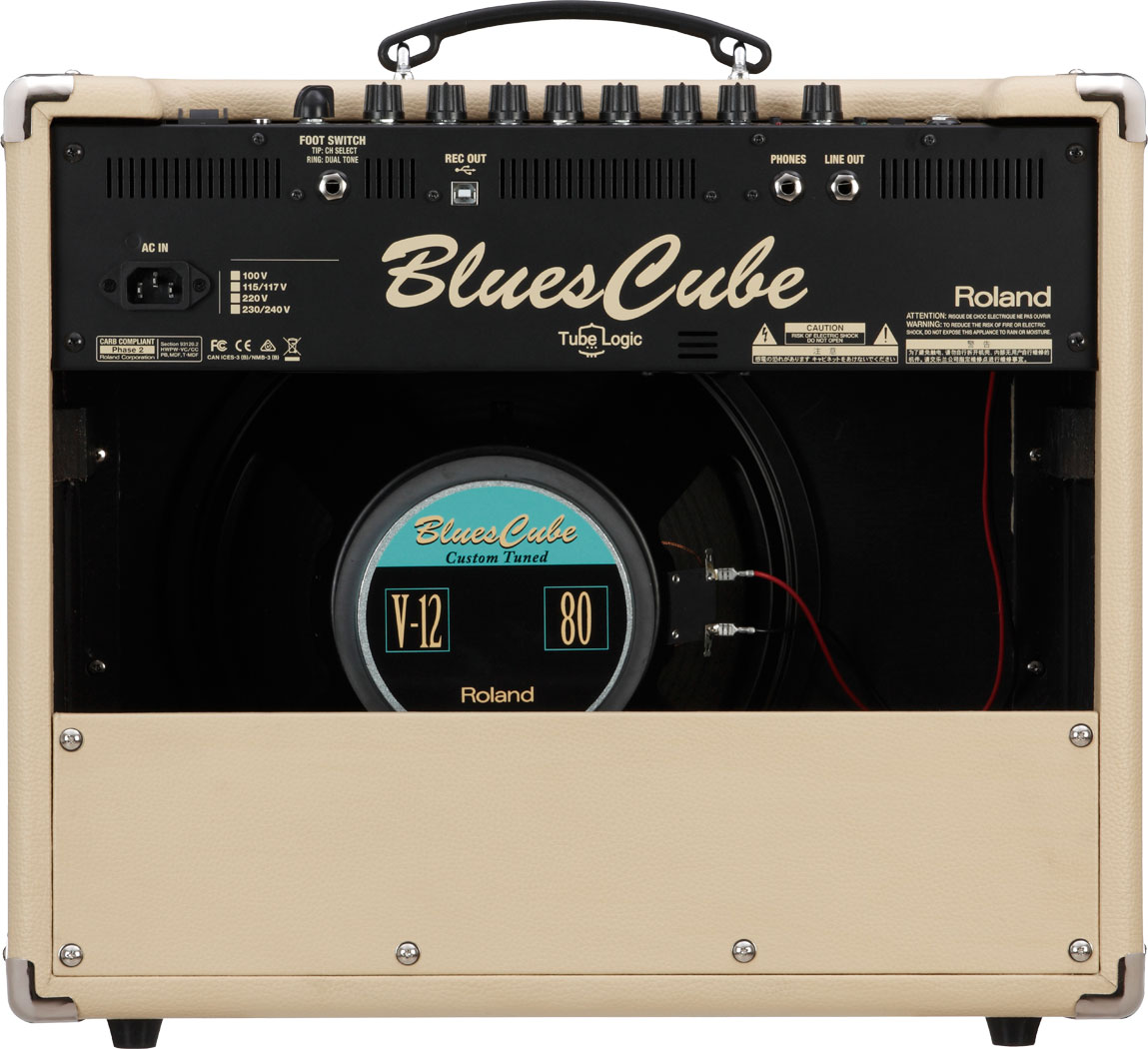 Roland Blues Cube Stage 2014 60w 1x12 White - Combo amplificador para guitarra eléctrica - Variation 2