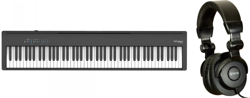 Roland Fp-30x Bk Noir  + X-hp1 - Pianos set - Main picture