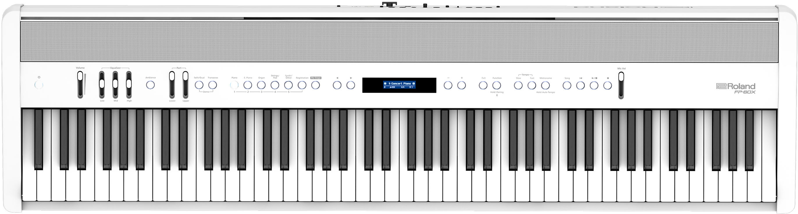 Roland Fp-60x Wh - Piano digital portatil - Main picture