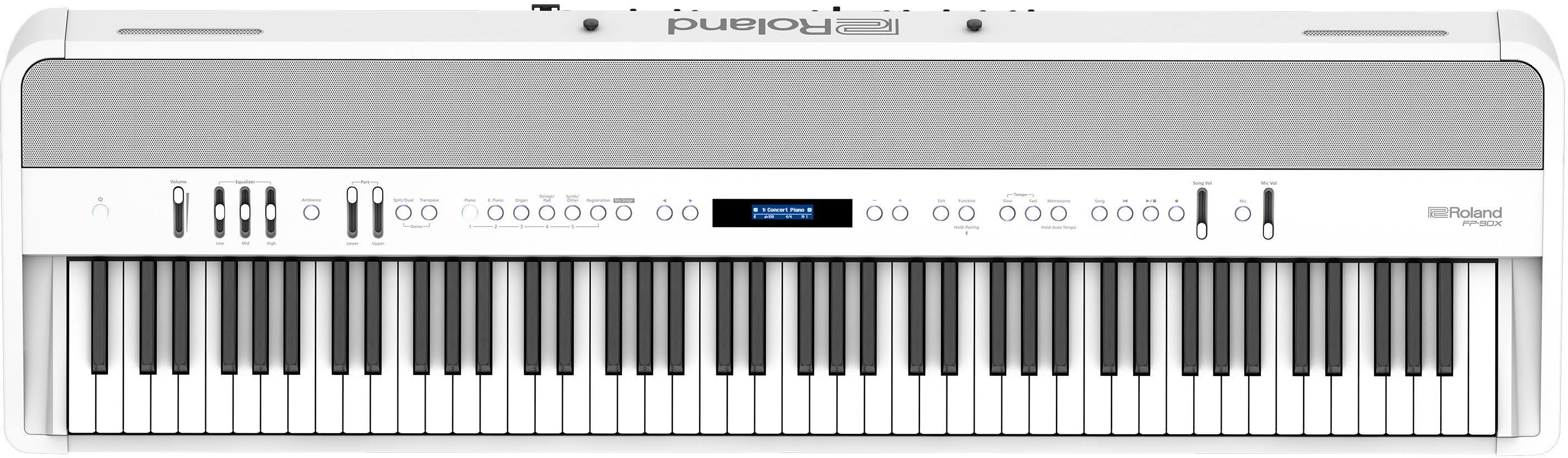 Piano digital portatil Roland FP-90X WH