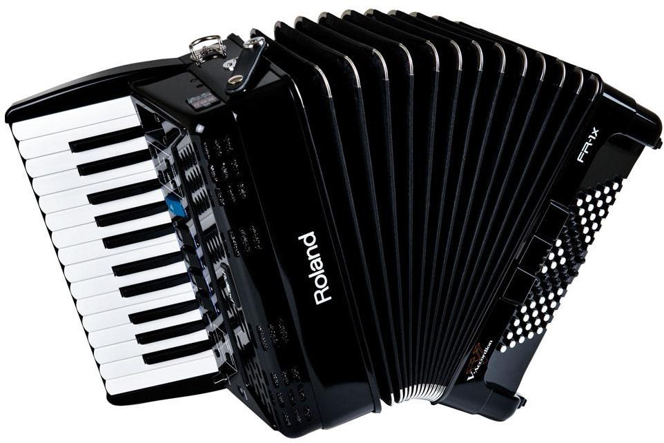 Acordeón cromático Roland FR-1X BK