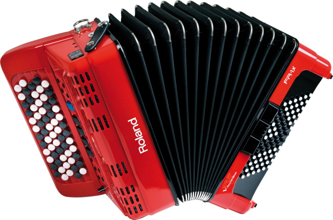 Roland Fr 1x B Bouton Red V Accordeon - Acordeón cromático - Main picture