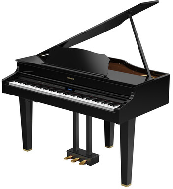 Roland Gp607 - Polished Ebony - Piano digital con mueble - Main picture