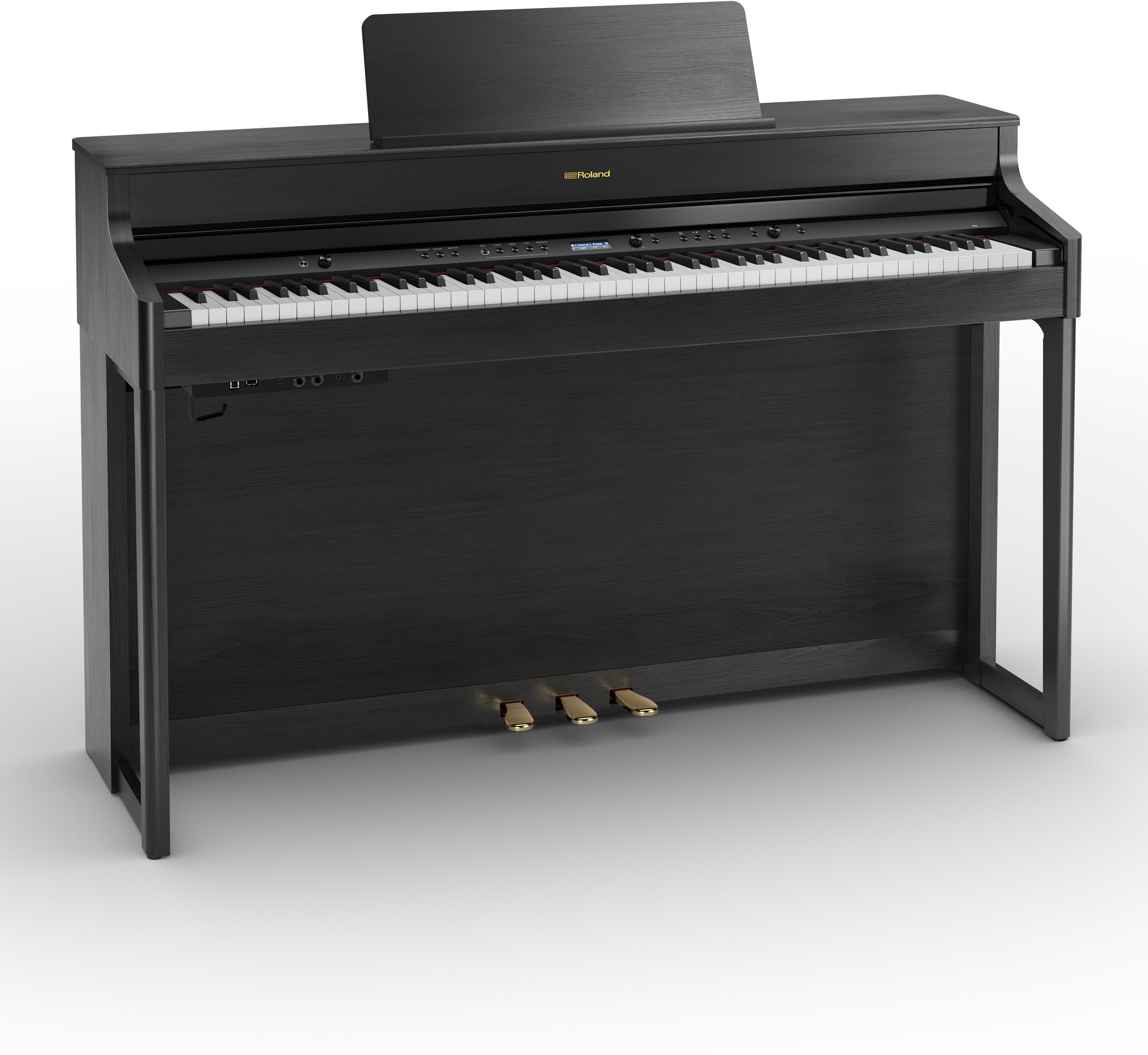 Roland Hp 702 Ch Noir Mat - Piano digital con mueble - Main picture