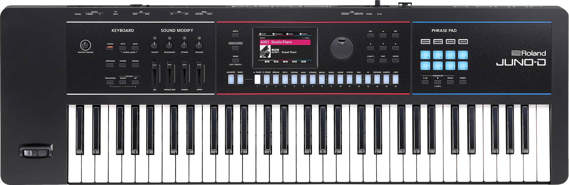 Roland Juno-d6 - Sintetizador - Main picture