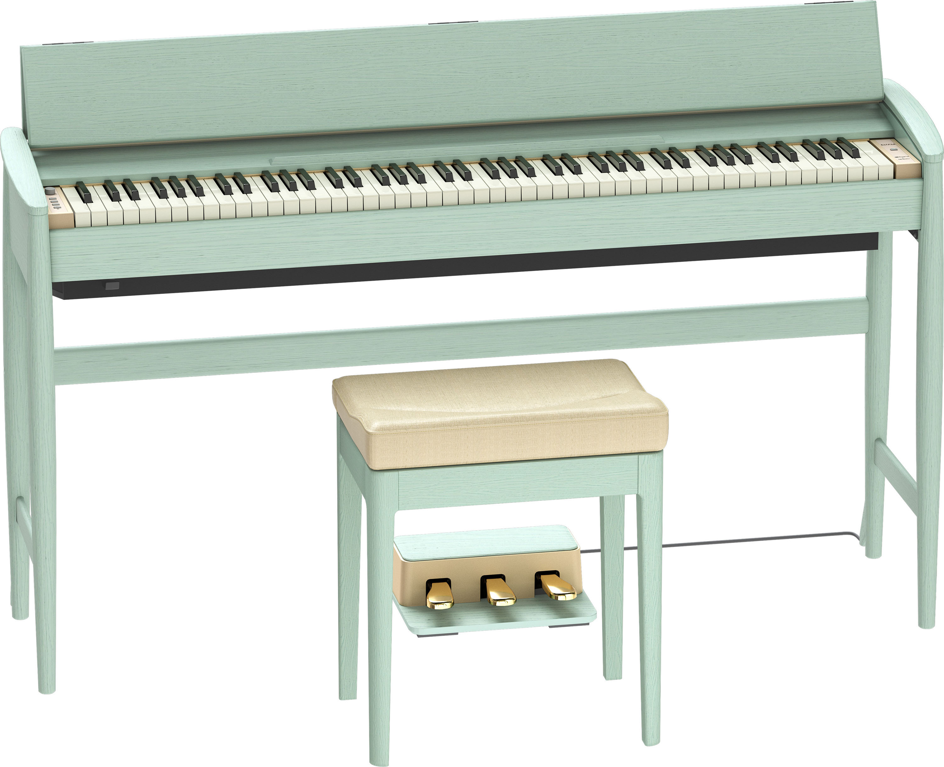 Roland Kiyola Kf-20 - Vert Celadon - Piano digital con mueble - Main picture