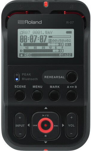 Roland R-07-bk - Grabadora portátil - Main picture