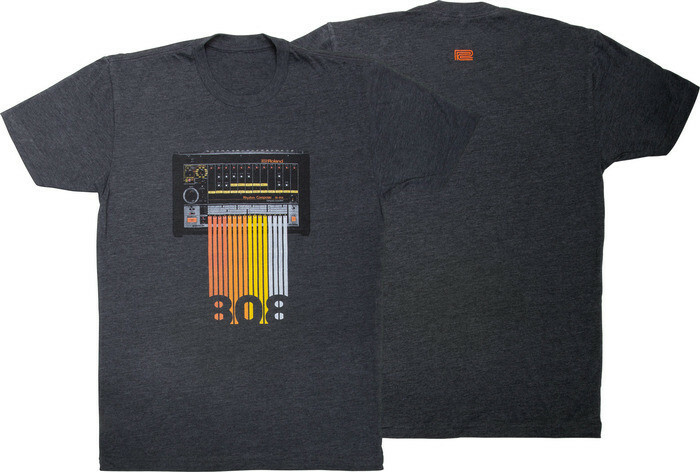 Roland Tr-808 Crew T-shirt Grey - S - Camiseta - Main picture