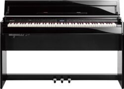 Piano digital con mueble Roland DP603 - Polished ebony