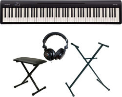 Piano digital portatil Roland FP-10 BK  + Casque + Stand + Banquette