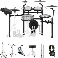 Drum promo set Roland TD-516 V-DRUMS Bundle Complet - X-HP1 + VIC5A + HP600D + HH205 + HS40WN + HT130