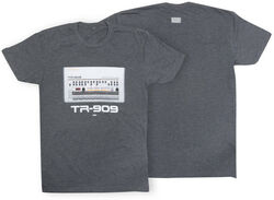 Camiseta Roland TR-909 Crew T-Shirt Charcoal - L