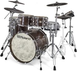 Batería electrónica completa Roland VAD716 Batterie V-Drums Acoustic Design Gloss Ebony
