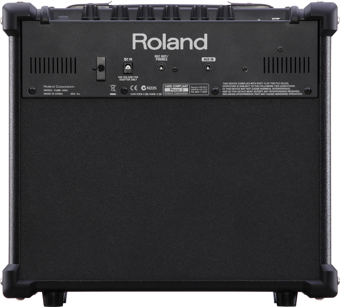 Roland Cube 10gx 2014 10w 1x8 Black - Combo amplificador para guitarra eléctrica - Variation 2