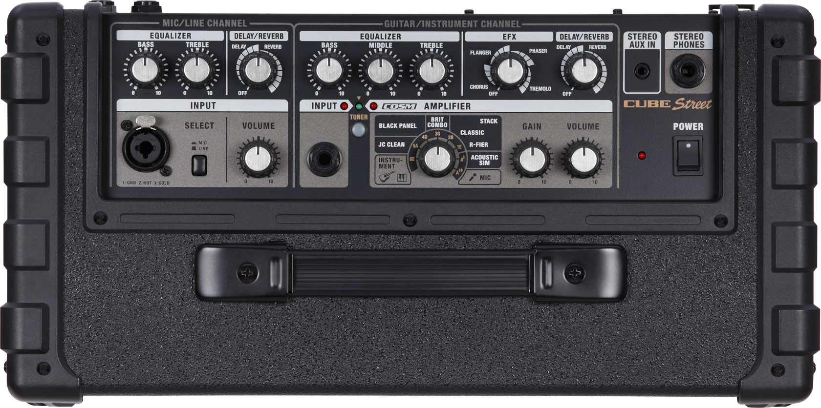 Roland Cube Street Battery Stereo Amplifier 2x25w 2x8 Black - Combo amplificador para guitarra eléctrica - Variation 1