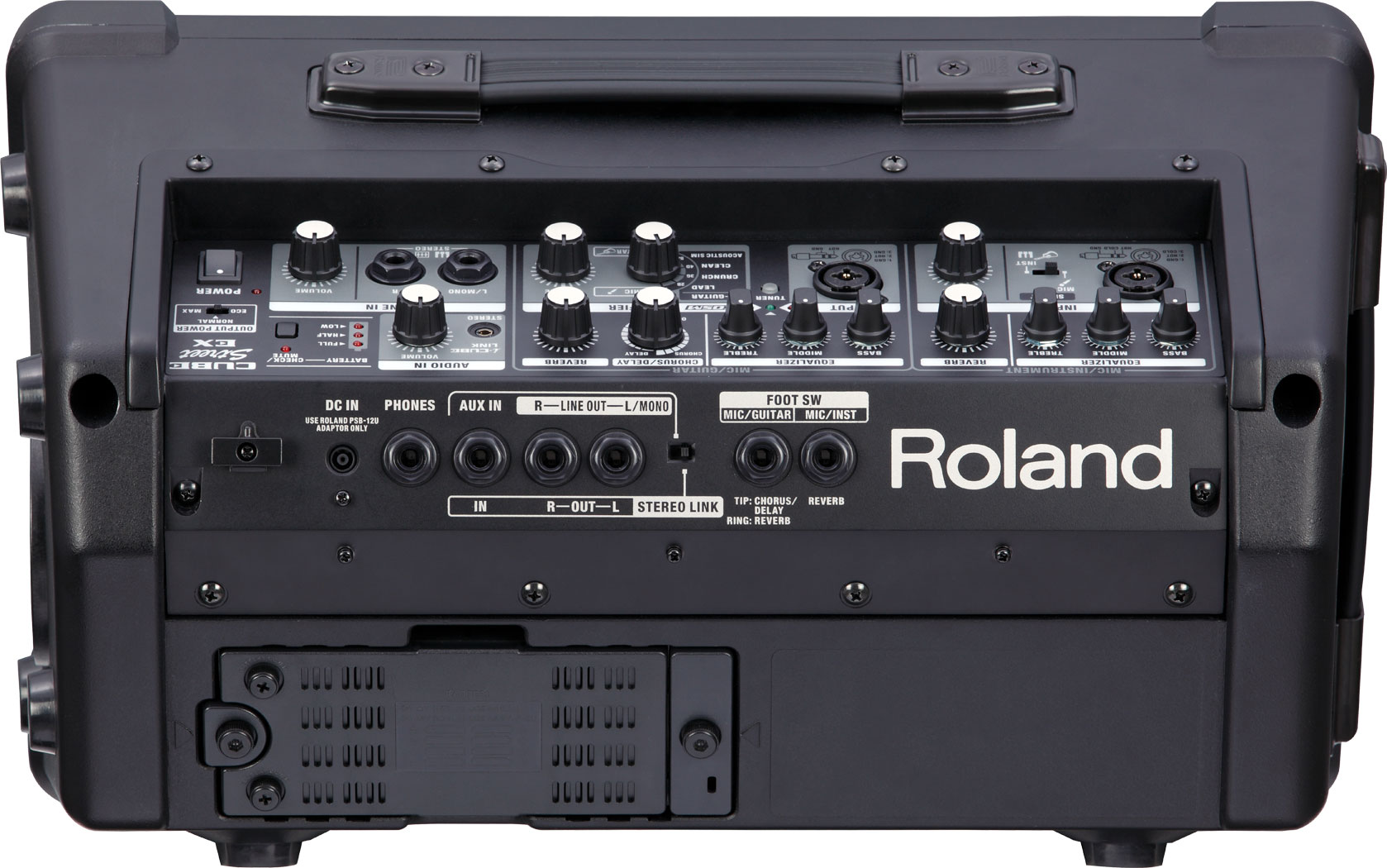 Roland Cube Street Ex 2x25w 2x8 Black - Combo amplificador para guitarra eléctrica - Variation 1