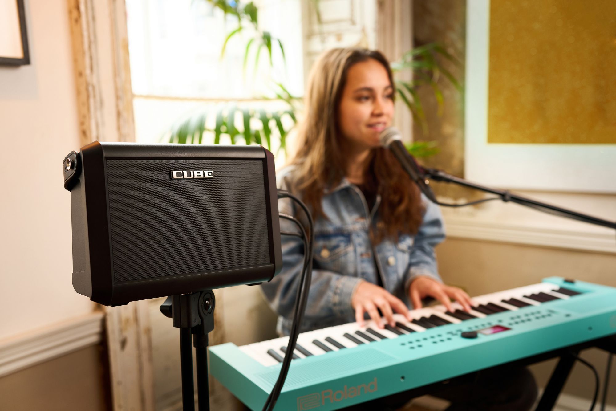 Roland Cube Street Mini Multi-instrument Battery Amplifier - Sistema de sonorización portátil - Variation 4